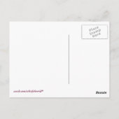 Der Iris-Garten von Claude Monet Postkarte (Rückseite)