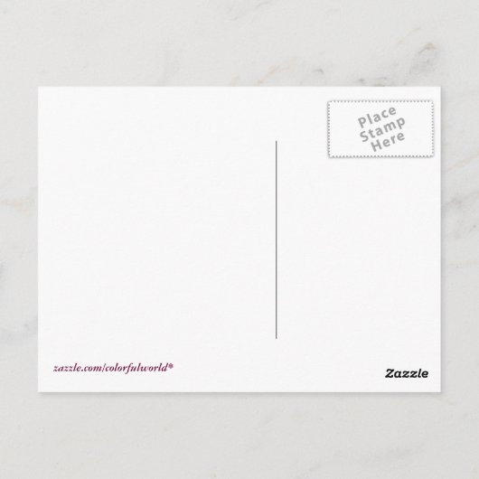 Der Iris-Garten von Claude Monet Postkarte (Rückseite)