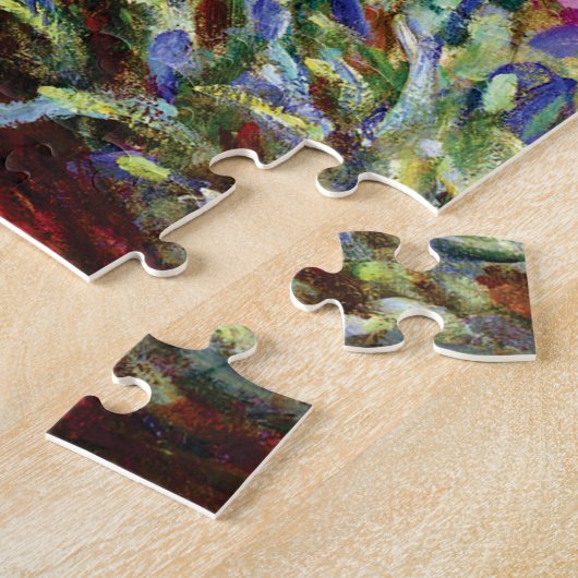 Der Iris-Garten von Claude Monet Puzzle (Seite)