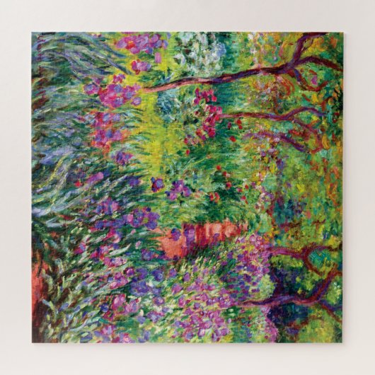 Der Iris-Garten von Claude Monet Puzzle (Horizontal)