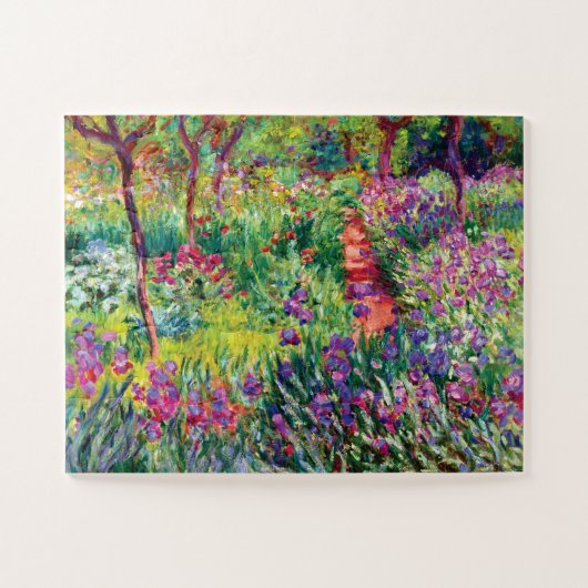 Der Iris-Garten von Claude Monet Puzzle (Horizontal)