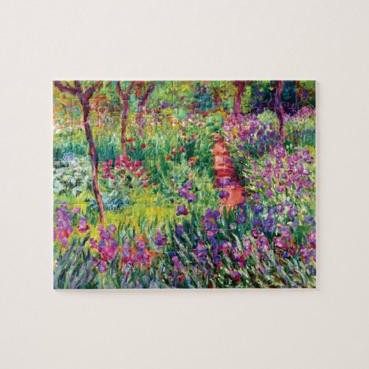 Der Iris-Garten von Claude Monet Puzzle (Horizontal)
