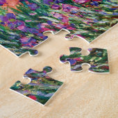 Der Iris-Garten von Claude Monet Puzzle (Seite)
