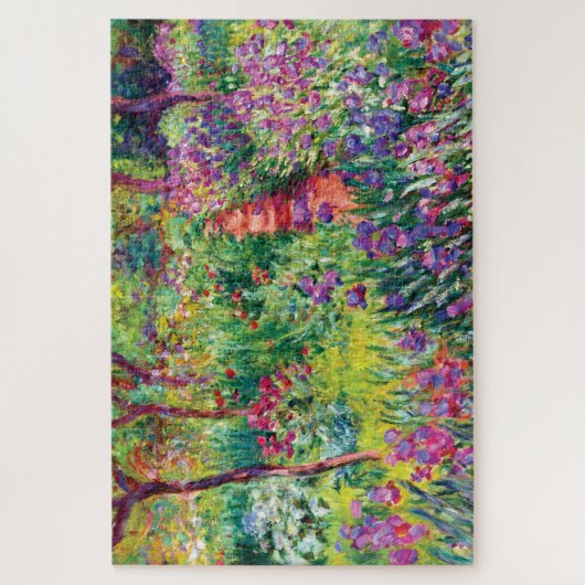 Der Iris-Garten von Claude Monet Puzzle (Vertikal)