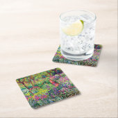 Der Iris-Garten von Claude Monet Rechteckiger Pappuntersetzer (Vor Ort)