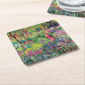 Der Iris-Garten von Claude Monet Rechteckiger Pappuntersetzer (angewinkelt)