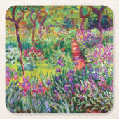 Der Iris-Garten von Claude Monet Rechteckiger Pappuntersetzer (Vorderseite)