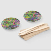 Der Iris-Garten von Claude Monet Schlüsselanhänger Fächer (Non-assembled)