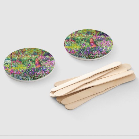 Der Iris-Garten von Claude Monet Schlüsselanhänger Fächer (Non-assembled)