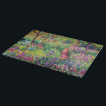 Der Iris-Garten von Claude Monet Schneidebrett<br><div class="desc">Der Iris-Garten von Claude Monet.
Besuchen Sie bitte meinen Laden für interessanteres Design und mehr Farbwahl => zazzle.com/colorfulworld*</div>