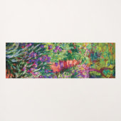 Der Iris-Garten von Claude Monet Yogamatte (Rückseite (Horizontal))
