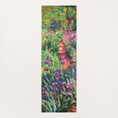 Der Iris-Garten von Claude Monet Yogamatte (Rückseite)