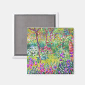 Der Iris-Garten von Giverny Claude Monet cool, alt Magnet (Vorderseite/Rückseite)