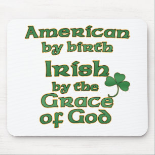 Der irische amerikanische Joke Mousepads