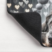 Der irische Wolfhound-Traum Mousepad (Ecke)