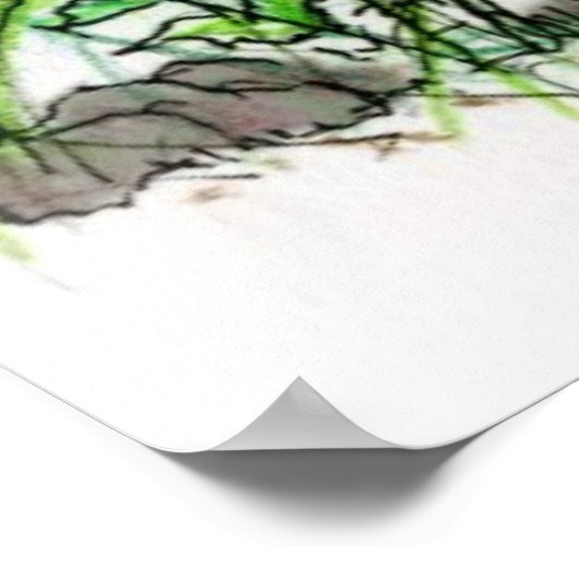 DER IRISH HARE POSTER (Ecke)