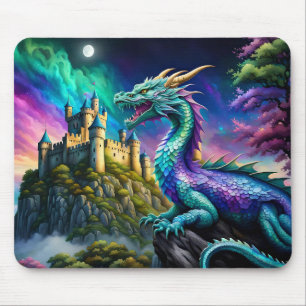 Der irritierende Drache bewacht sein Land Mousepad