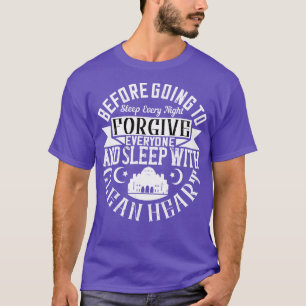 Der Islam vergib allen und schlafe mit sauberem He T-Shirt