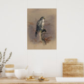 Der Islamische Falke von Joseph Wolf Poster (Küche)