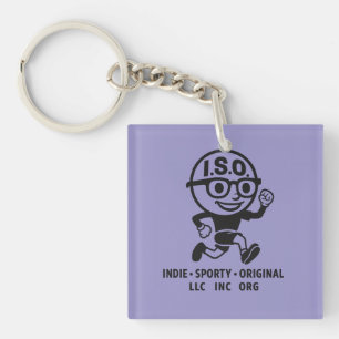 Der ISO-Hut Schlüsselanhänger