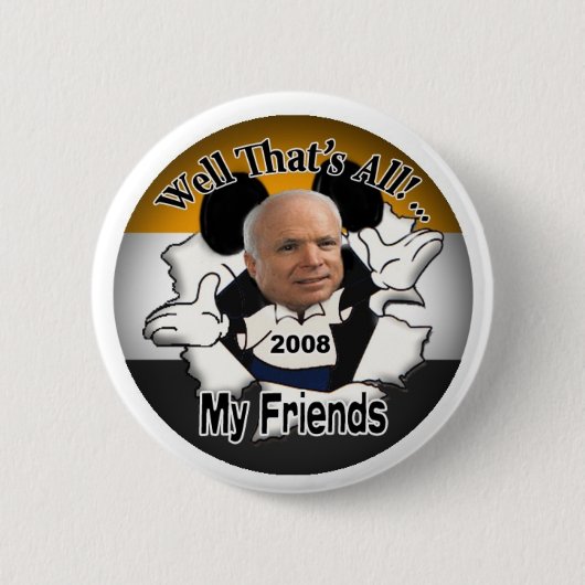 Der ist alle meine Freunde Button (Vorderseite)