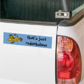 der ist gerade redonkulous Autoaufkleber (Auf Lkw)