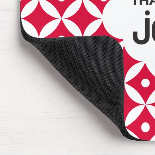 Der ist mein Stau - Mousepad (Ecke)