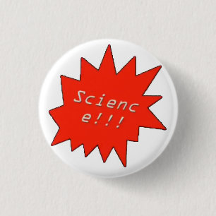 Der ist Wissenschafts-Knopf Button