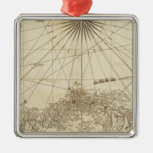Der Isthmus von Panama Ornament Aus Metall