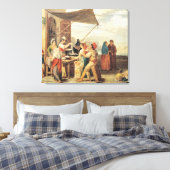 Der italienische Markt Leinwanddruck (Insitu (Schlafzimmer))