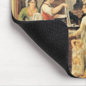 Der italienische Markt Mousepad (Ecke)