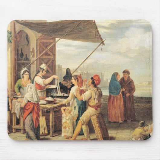 Der italienische Markt Mousepad (Vorne)