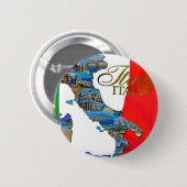 Der italienische "Stiefel " Button (Vorne & Hinten)