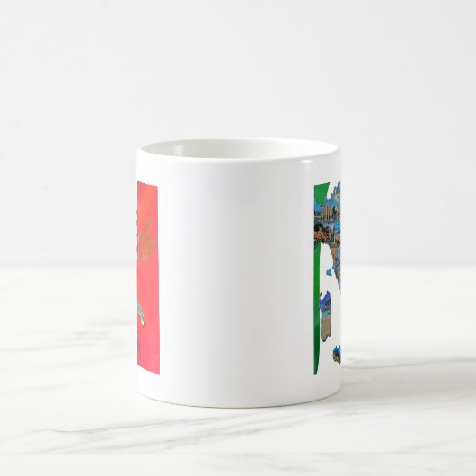 Der italienische "Stiefel " Kaffeetasse (Mittel)