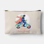 Der italienische Traum - der weiße Lotus Zubehörtasche (Vorderseite)