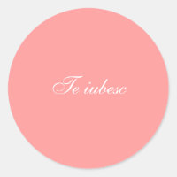 Der iubesc Aufkleber