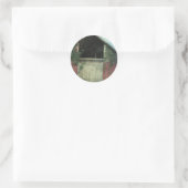 Der ivy Barn Runder Aufkleber (Tasche)