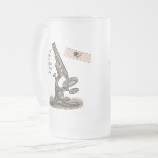 Der IWF stellt sich… dar Mattglas Bierglas (Vorderseite Links)