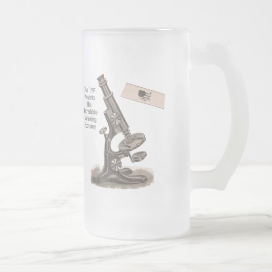 Der IWF stellt sich… dar Mattglas Bierglas (Rechts)