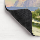 Der Jachthafen groß, Capri, c.1829 Mousepad (Ecke)