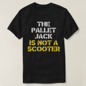Der Jack ist kein Scooter  T-Shirt (Design vorne)