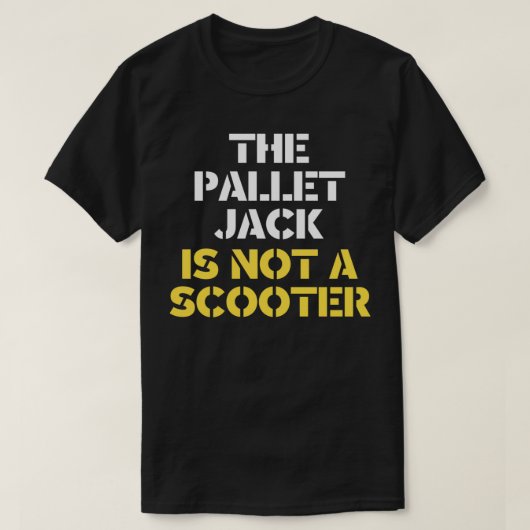 Der Jack ist kein Scooter T-Shirt (Design vorne)