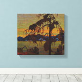 Der Jack Pine Leinwanddruck (Insitu (Holzboden))