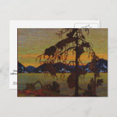 Der Jack Pine Postkarte (Vorne/Hinten)
