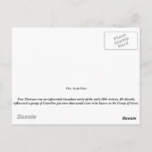 Der Jack Pine Postkarte (Rückseite)