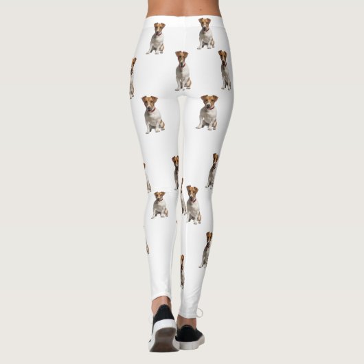Der Jack-Russel-Terrier-Leggings der Frauen Leggings (Rückseite)