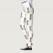 Der Jack-Russel-Terrier-Leggings der Frauen Leggings (Links)