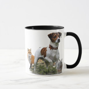 Der Jack Russell Terrier , Art Tasse