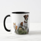Der Jack Russell Terrier , Art Tasse (Links)
