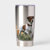 Der Jack Russell Terrier , Art Thermobecher (Vorderseite)